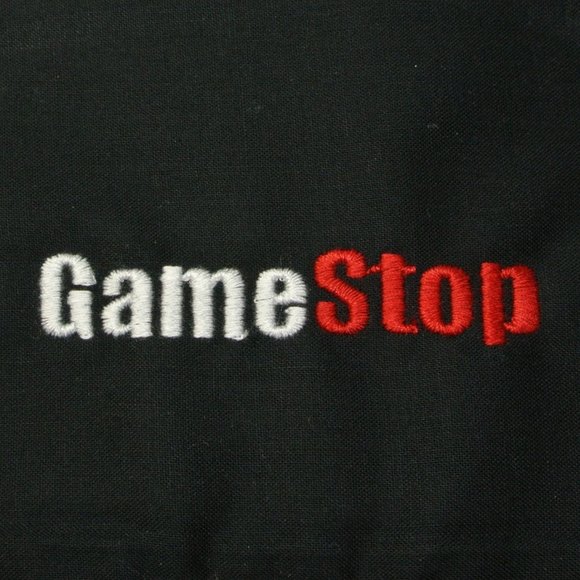 GAMESTOP Video Game Store Employee Uniform Black Sweatshirt NWT Size XL - Picture 3 of 7